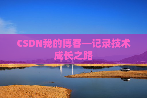 CSDN我的博客—记录技术成长之路
